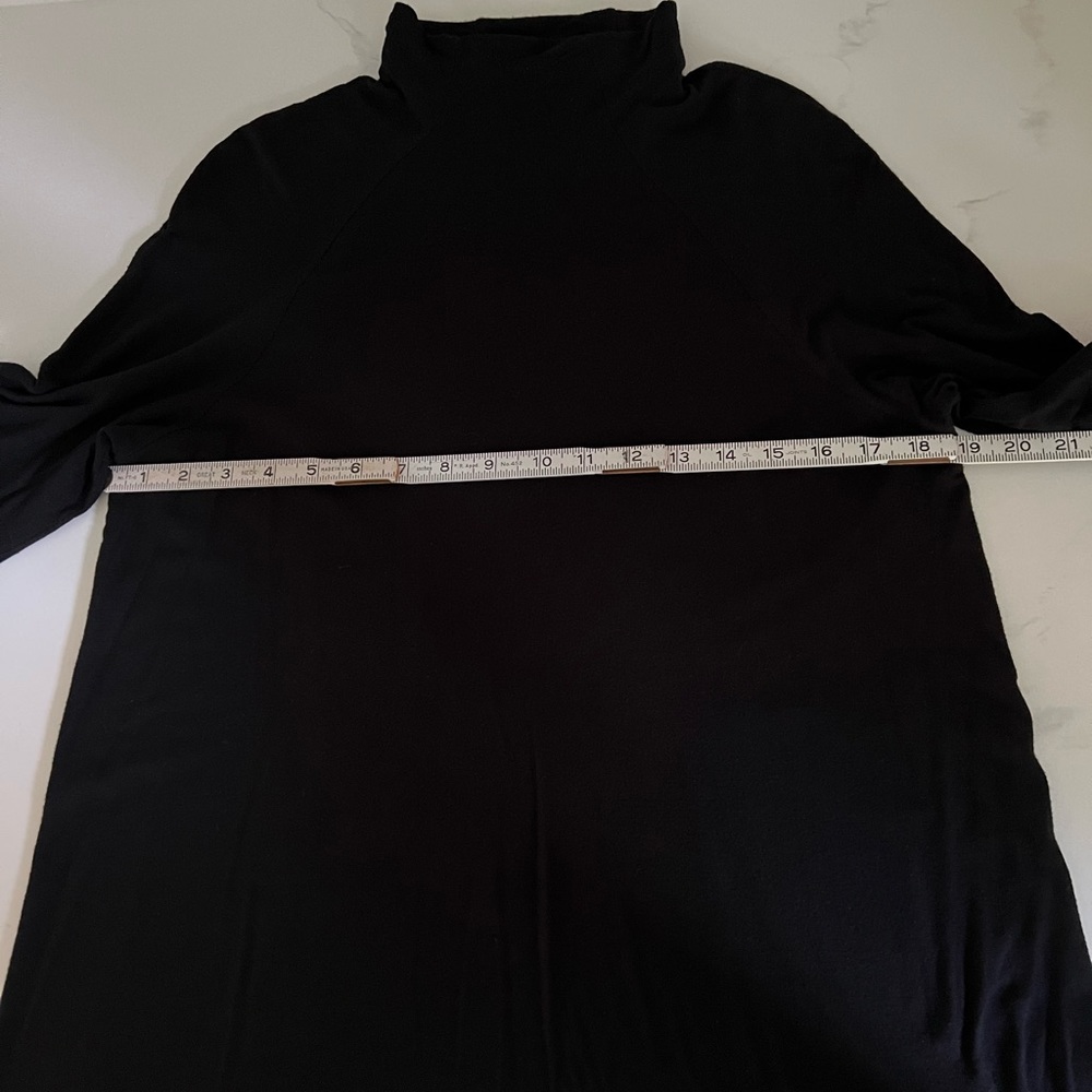 Thyme Maternity jersey knit mock neck top - Picture 6 of 13